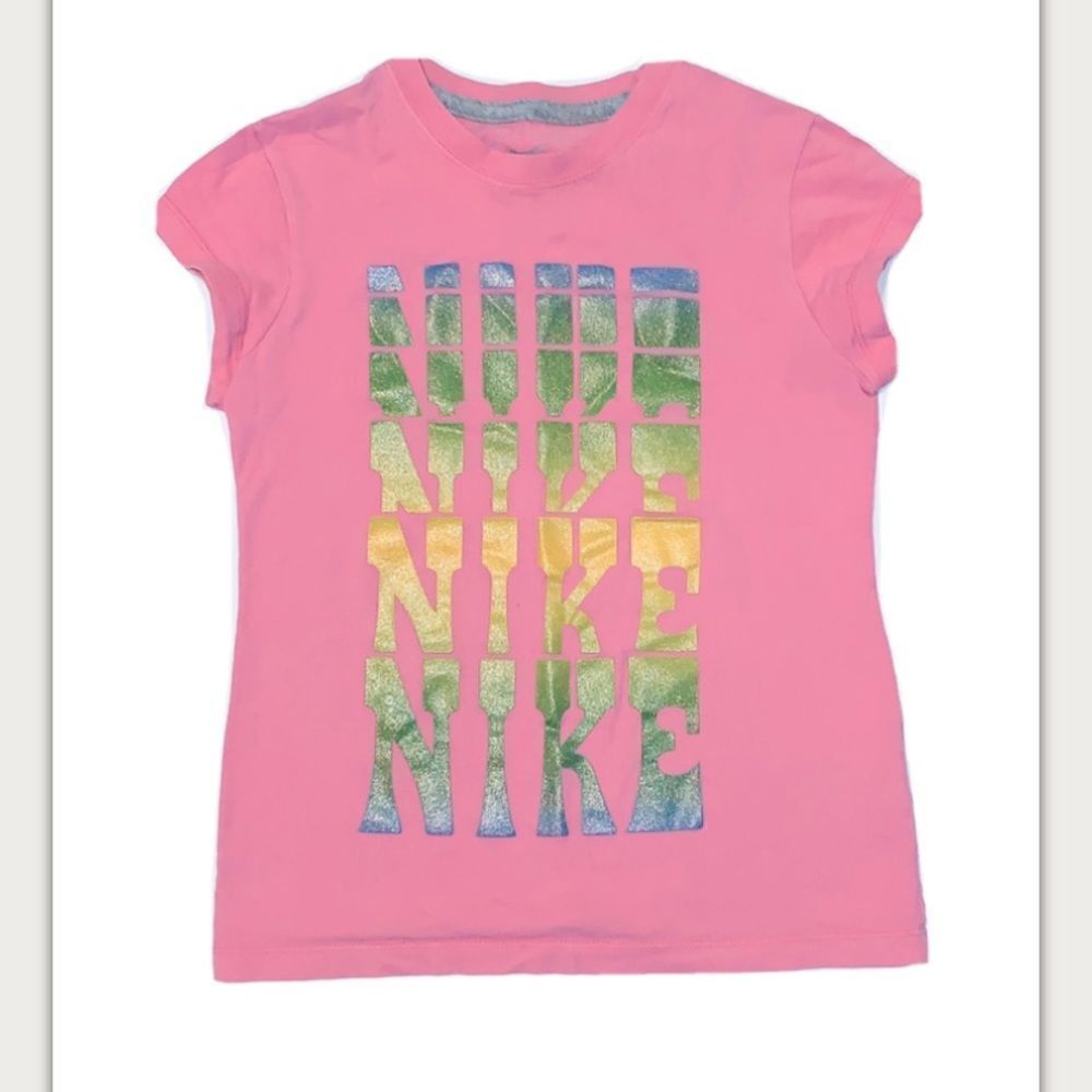 Girls Nike pink T-shirt size s